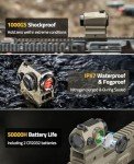 CVLIFE JackalHowl Compact Red Dot Sight