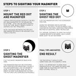 Monstrum Ghost Red Dot Sight with 3X Magnifier