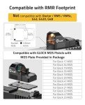 CVLIFE WolfCovert Red Dot Sight - Compatible with RMR