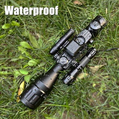 4-16X50 AO Rifle Scope with Red Dot Sight