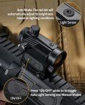 CVLIFE 3 MOA Red Dot with 3X Magnifier
