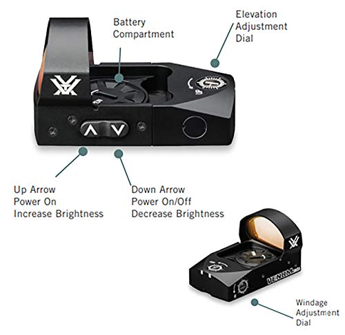 Vortex Optics Venom Red Dot Sight - Black