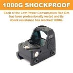 Compact 2 MOA Red Dot Sight for Pistol