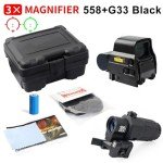 558+G33 3X Red Dot Holographic Sight Optic
