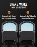 PINTY 2MOA Micro Red Dot Sight with Brightness Levels