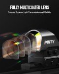 PINTY 2MOA Micro Red Dot Sight with Brightness Levels