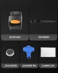 PINTY 2MOA Micro Red Dot Sight with Brightness Levels
