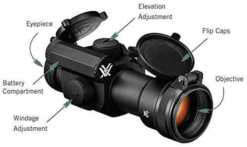 Vortex Strikefire II - Red/Green Dot, 4 MOA Red
