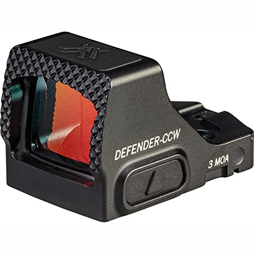 Vortex Defender-CCW Micro Red Dot Sight - 3 MOA