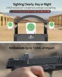 WolfCloak X01 Red Dot Sight for RMR Base