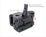 E-Tactical 556 Quick Install Red/Green Dot Sight