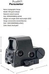 E-Tactical 556 Quick Install Red/Green Dot Sight
