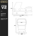 Predator V2 Red Dot Reflex Sight with Offset