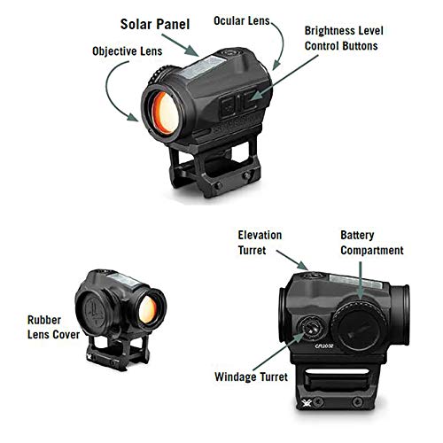 Vortex Optics SPARC Solar Red Dot - 2 MOA