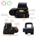 Bravary 558 Quick Detach Red Green Dot Sight