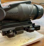 Trijicon ACOG 4x32 with LaRue QD Mount