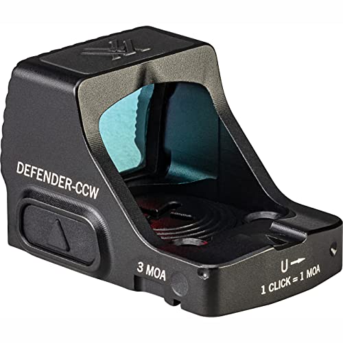 Vortex Defender-CCW Micro Red Dot Sight - 3 MOA