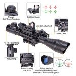 Pinty 4-12x50 Rifle Scope with Holographic Sight