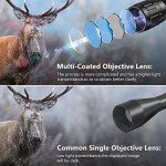 MidTen 4-12x50 Tactical Rifle Scope with Holographic Sight