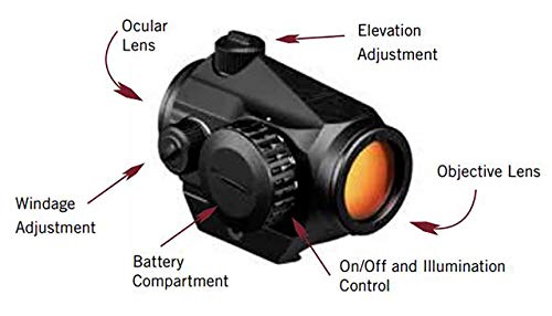 Vortex Crossfire Red Dot Sight Gen II - 2MOA