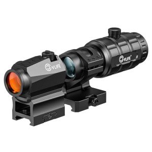 JackalHowl Red Dot Sight & 3X Magnifier Set
