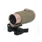 Red & Green Dot Holographic Sight with Magnifier