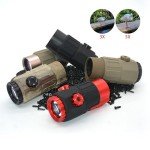 Red & Green Dot Holographic Sight with Magnifier
