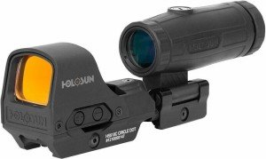 Holosun HS510C Holographic Sight + 3X Magnifier Bundle