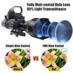 UUQ 4-16x50 Tactical Scope with Laser & Holo Dot