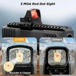 SECDES 3 MOA Red Dot Reflex Sight