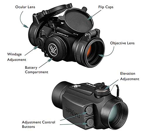 Vortex Sparc II Red Dot Sight - 2 MOA
