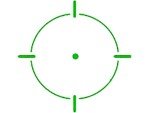 Holosun SCS MOS Green Circle Reflex Sight