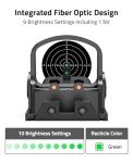 WolfCovert Mini Green Dot Sight - 2MOA