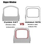 Cyelee CAT Shake Awake Green Dot Reflex Sight