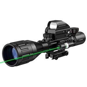 MidTen Tactical 4-16x50 Rifle Scope & Holographic Sight