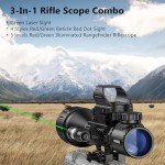 MidTen Tactical 4-16x50 Rifle Scope & Holographic Sight