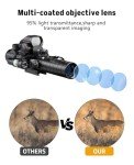 MidTen 5-in-1 Holographic Scope Combo with Laser