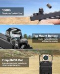 WolfCovert 6 MOA Red/Green Dot Sight