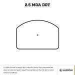 Leupold DeltaPoint Pro 2.5 MOA Red Dot Sight