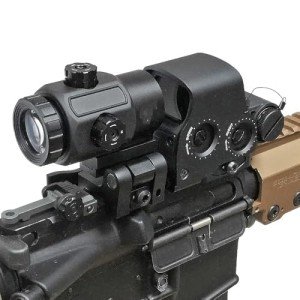 3X Magnifier Red Dot Holographic Sight for Hunting