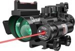 CVLIFE 4x32 Illuminated Holographic Sight with Laser