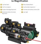 CVLIFE 4x32 Illuminated Holographic Sight with Laser