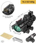 CVLIFE 4x32 Illuminated Holographic Sight with Laser