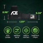 Ade Advanced Optics Green Dot Sight for Handguns
