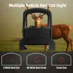GOWUTAR HHC17C Red Dot Sight with Multiple Reticles