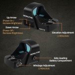 GOWUTAR HHC17C Red Dot Sight with Multiple Reticles