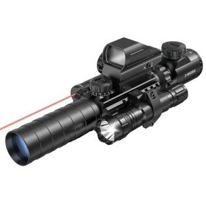MidTen 3-9x32 Red Dot Sight Combo Kit