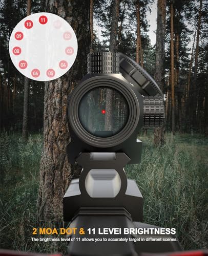 Feyachi RS-23 Red Dot Sight with 3X Magnifier