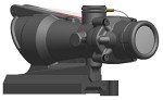 Trijicon 4x32 ACOG Red Dot Sight with Mount