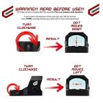 Cyelee Wolf PRO Micro Red Dot Sight 3MOA